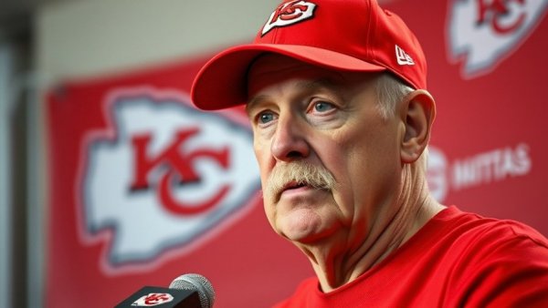 Andy Reid discusses Travis Kelce's legacy in Kansas City, Chiefs logo.