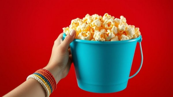 Cinemark Bring Your Own Bucket Promotion with popcorn