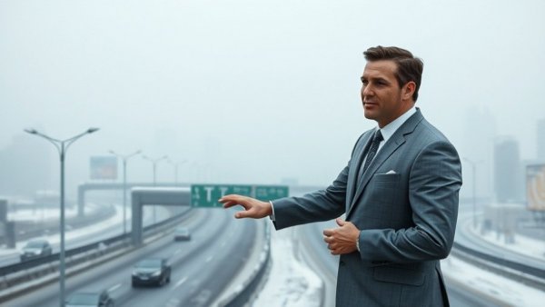 Kansas City neighborhood guide: Snowy cityscape and weather update.