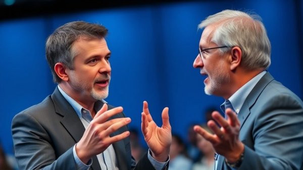 Professional speaker discussing AI chips and national security.