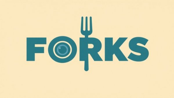 Kansas City events retro graphic logo design in blue and beige.