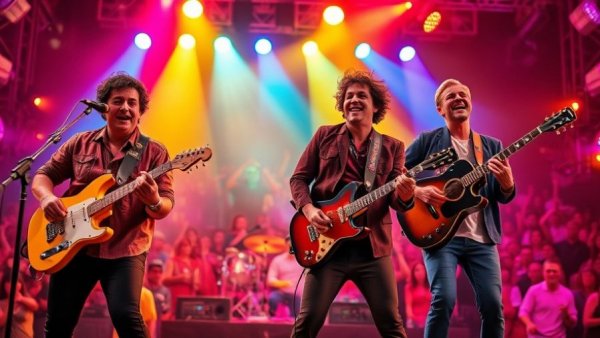 Dynamic stage set for 2026 Grammy Awards performances.