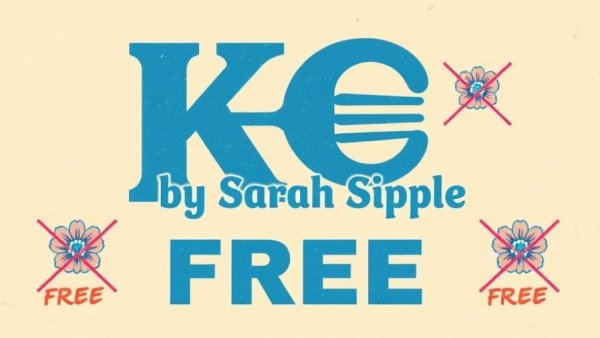 Kansas City events poster with retro design, 'KC by Sarah Sipple' text.