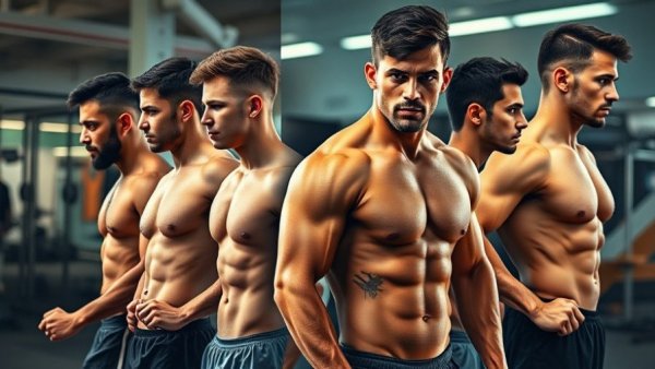 Fitness journey collage showing how fitness helped someone beat addiction.