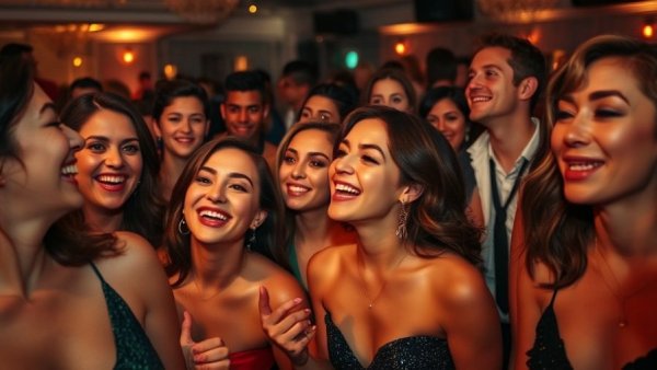 2026 Oscars afterparty fashion highlights, joyful celebration.