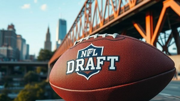 Kansas City Chiefs draft picks feature with NFL draft and cityscape.