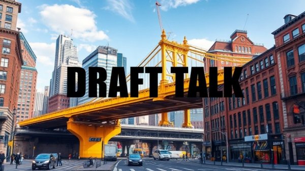 Kansas City Chiefs depth chart draft talk over city and bridge.