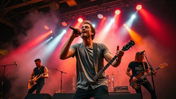 Exciting live music performance in Kansas City venue.