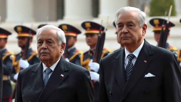 Trump redefined America's standing in a diplomatic setting with honor guard.