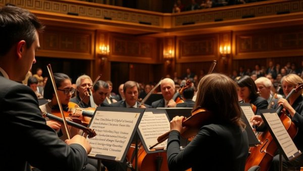 Kansas City Chamber Orchestra concert with musicians performing.