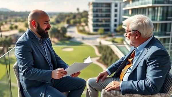Two men in a balcony interview for Kansas City's World Cup journey.