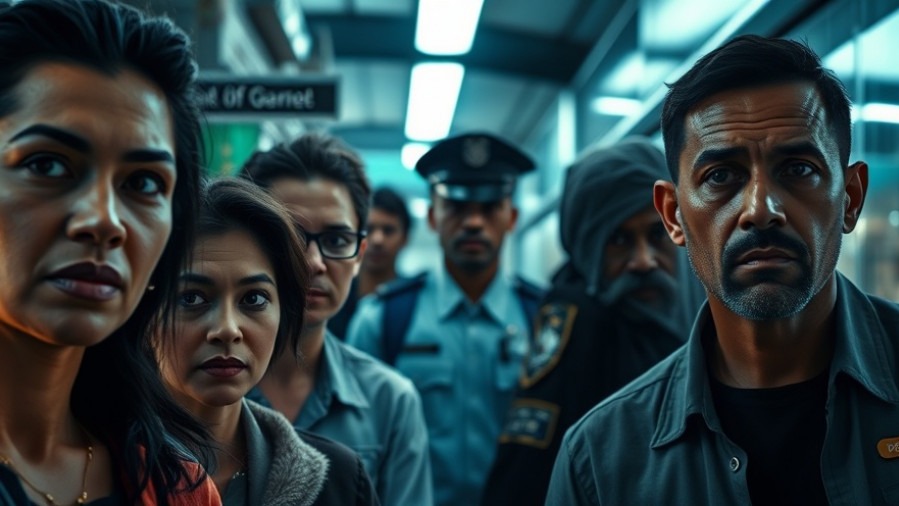 Diverse group of determined individuals in an engaging Kansas City neighborhood setting.