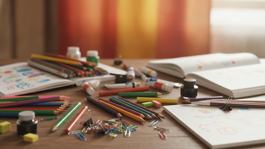 Support local KC with vibrant school supplies, showcasing Kansas City small businesses.