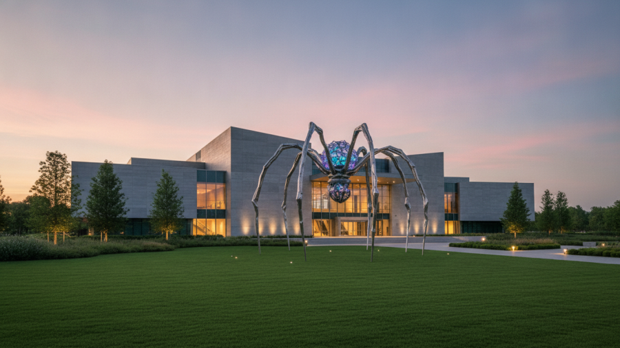 Kemper Museum free events in front of striking architecture and sculpture.