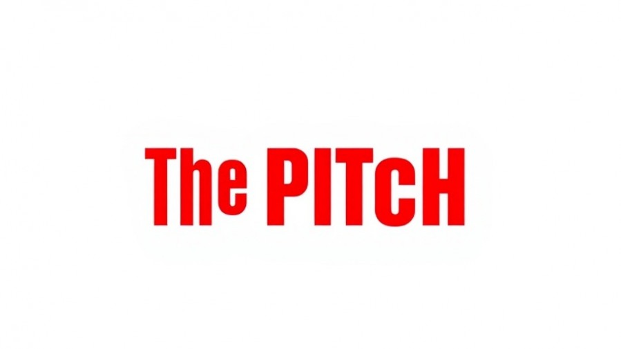 Bold red logo of The Pitch, a Kansas City independent news source about local cafes Kansas City.