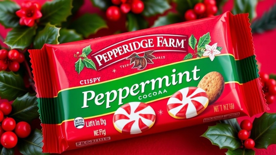 Pepperidge Farm holiday cookies in festive packaging, perfect for send cookies online gifts.