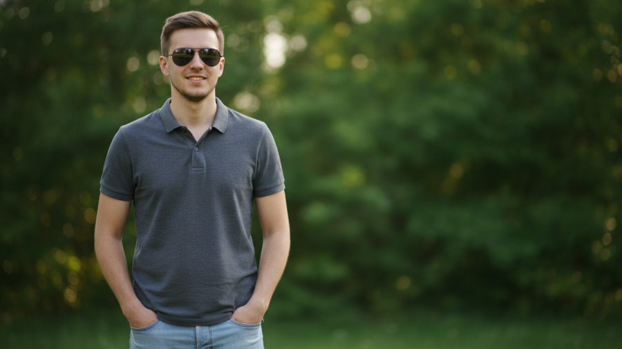 Young man relaxed in nature, reflecting social media regulation and mental health concerns.