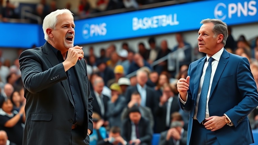 Steve Kerr advocates for player health at an NBA game, engaging passionate fans.