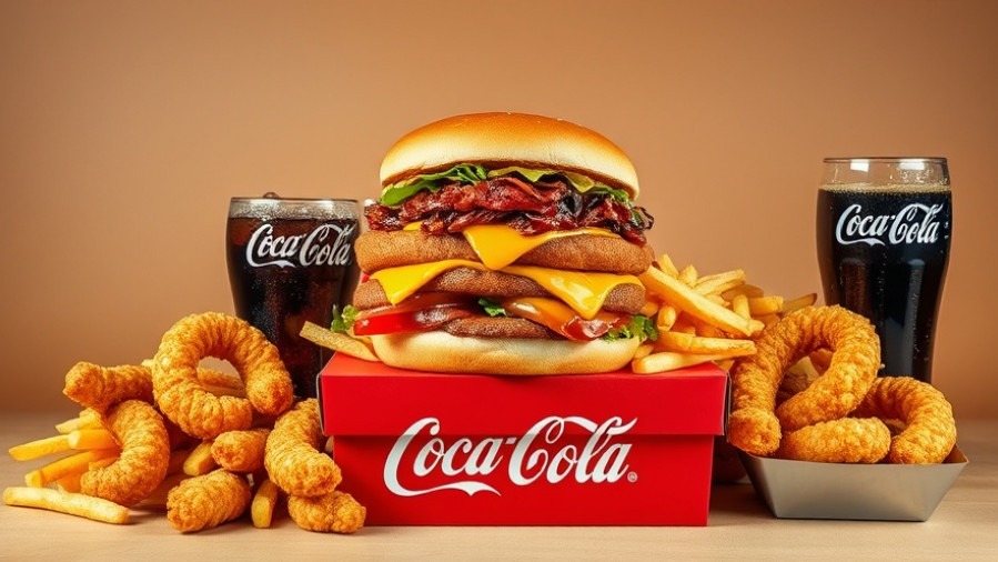 Delicious fast food featuring a juicy sandwich and crispy fries, support local KC.