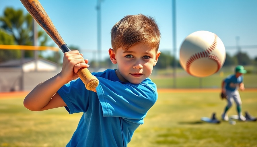 KC community news: Young boy at MLB competition in Eudora, KS.