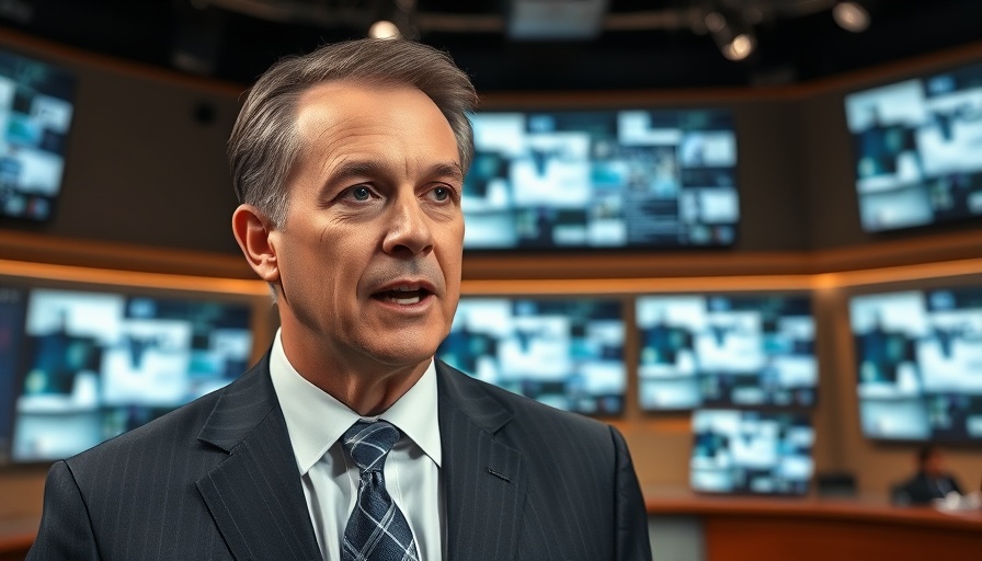 TV studio host discussing Kansas City neighborhoods.