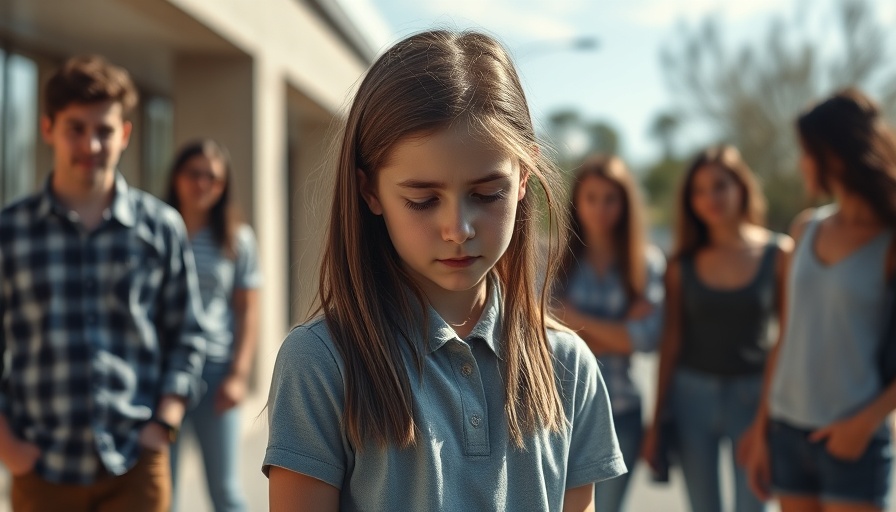 Teen facing a friendship breakup, looking somber and distant.