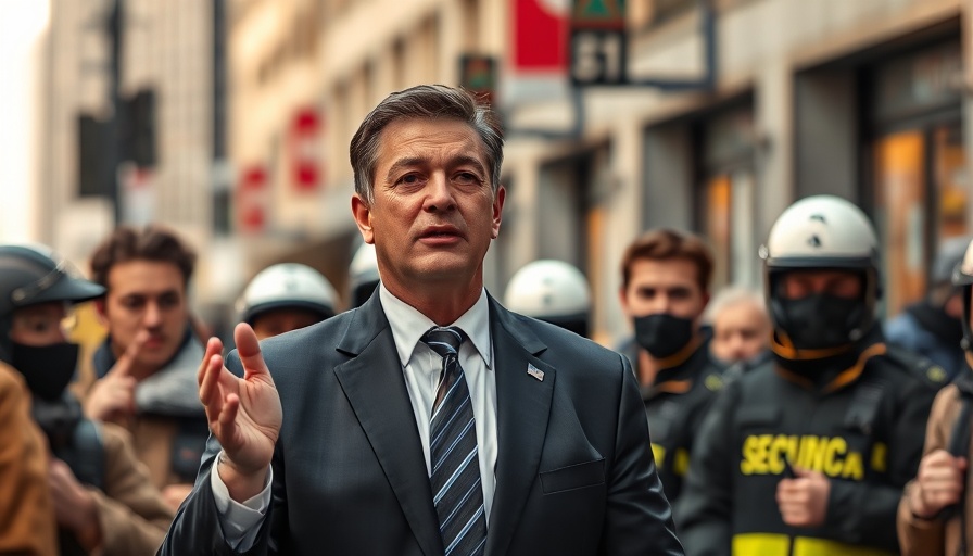 Confident speaker addresses retail theft crackdown in New York City.