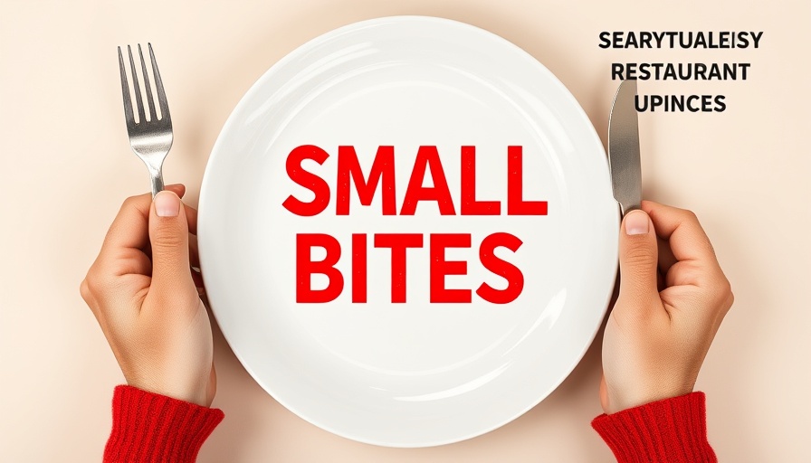 Small Bites plate and text about Kansas City restaurant news.
