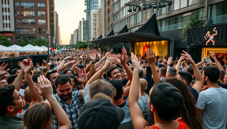 Kansas City festivals with crowd enjoying live music performance