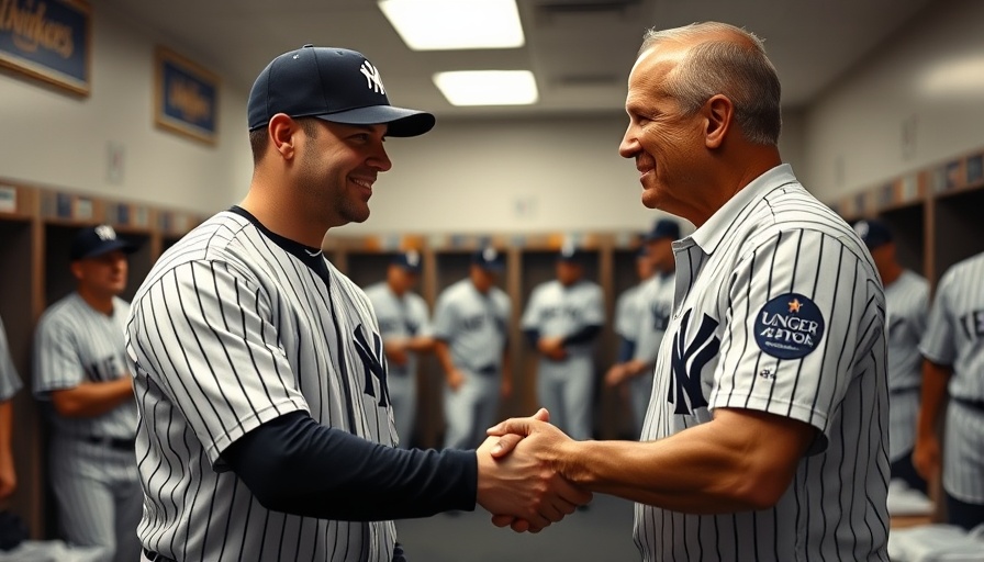 Yankees player meets Trump September 11 in locker room interaction.