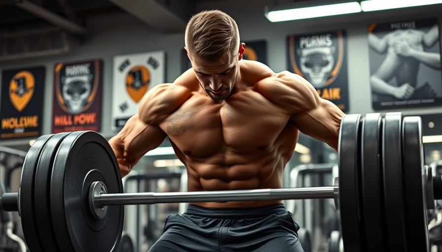 Hadi Choopan showcasing strength during heavy deadlift training.