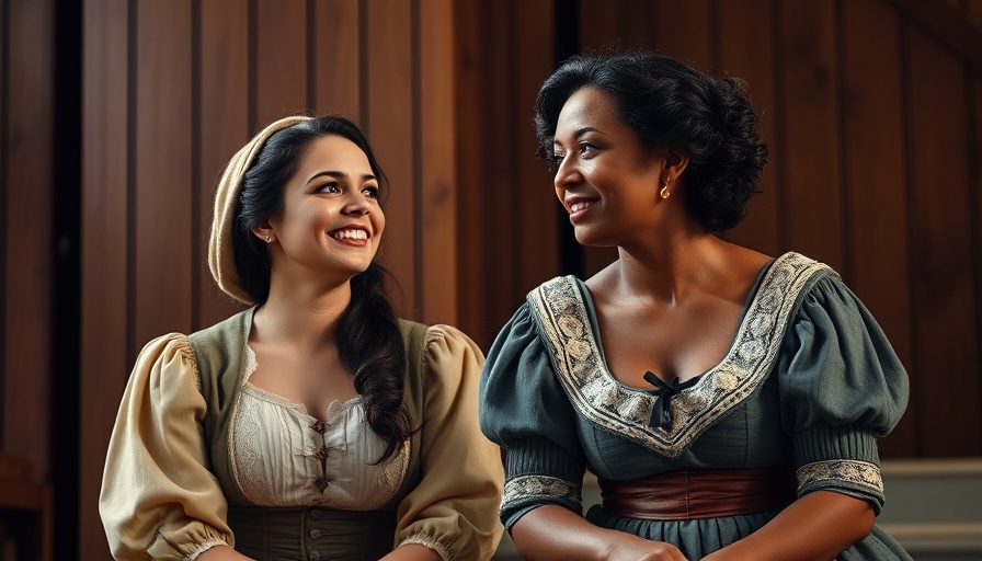 Actors performing The Color Purple at KCRep on stage.