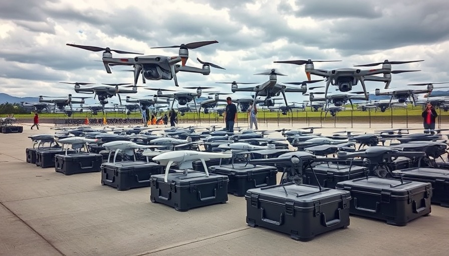 Numerous drones prepared for deployment signify Ukraine drone revolution.