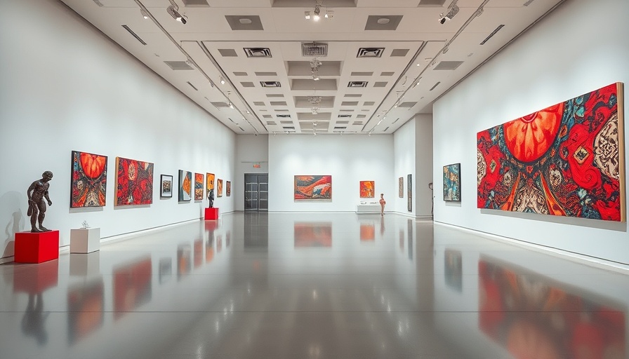 Art gallery featuring diverse installations in Kansas City.