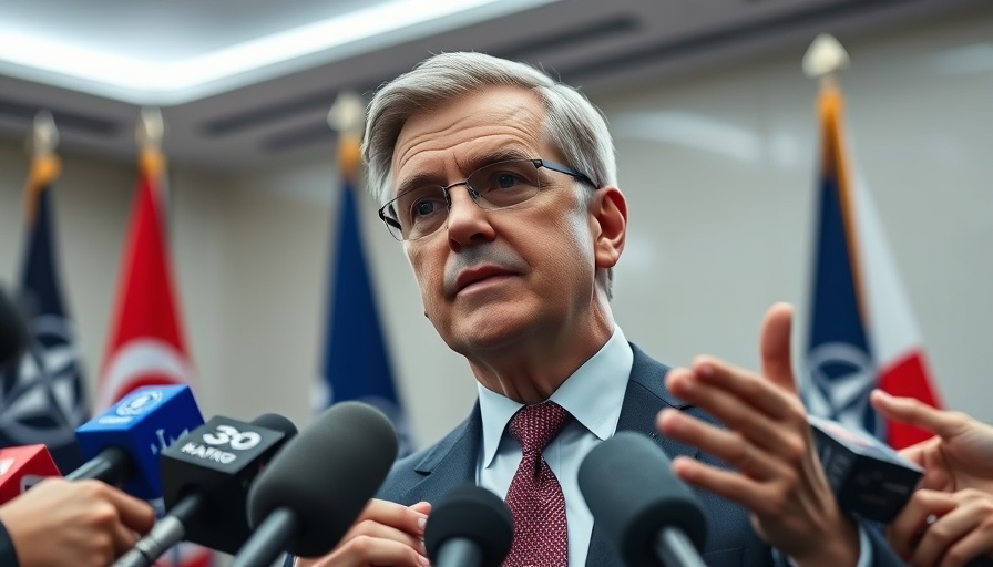 Polish official addresses media amidst NATO clash concerns.