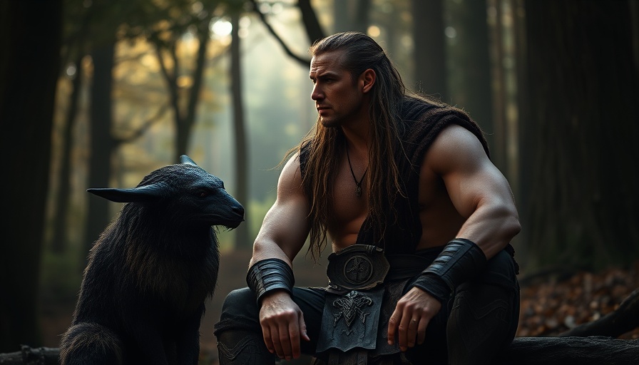 Fantasy characters in a mysterious forest setting at Kansas City events.
