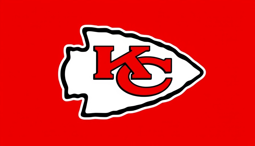 Kansas City Chiefs logo with live press conference text.