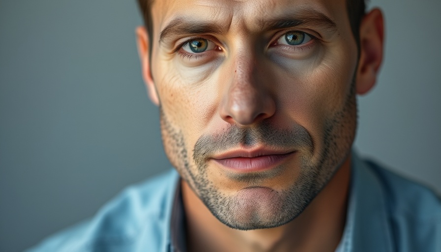 Close-up mugshot of a man in a light blue shirt, Kansas City context.