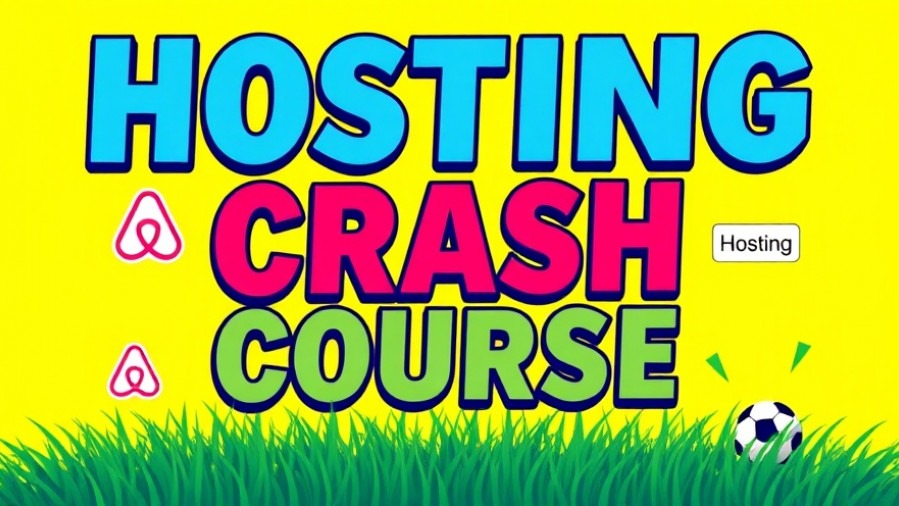 Vibrant event poster for Hosting Crash Course in Kansas City for World Cup 2026.