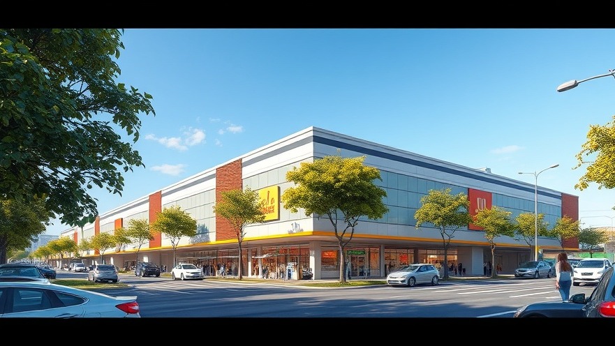 Modern retail development in Kansas City, showcasing vibrant community living.