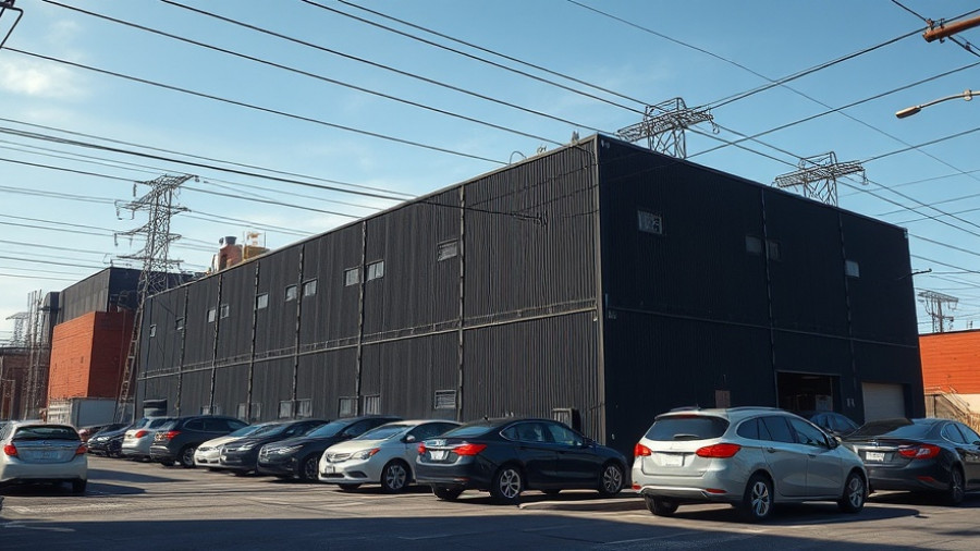 West Michigan Rubber acquisition location, industrial building.