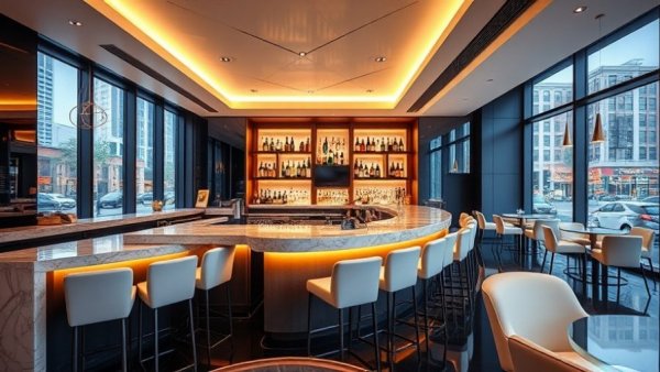 Modern upscale bar in Grand Rapids new restaurant opening 2026.