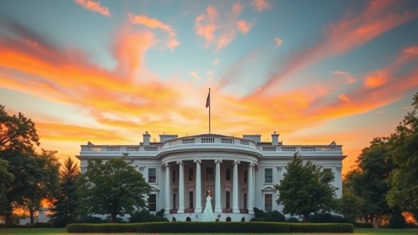 White House symbolizing cost of replacing state income taxes