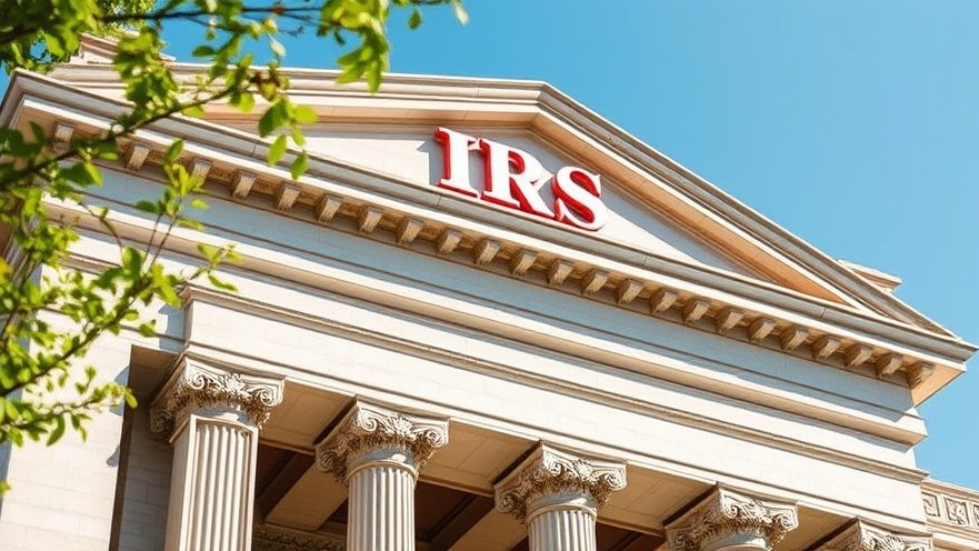 IRS building sign with shadow, IRS Datapoints for 2026 Tax Filing Season