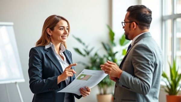 Business women discussing LLC protection strategies in modern office.