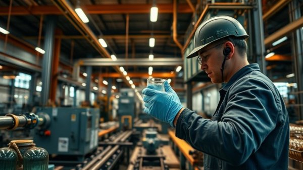 Worker handling glass on factory line illustrating OBBBA investment expensing