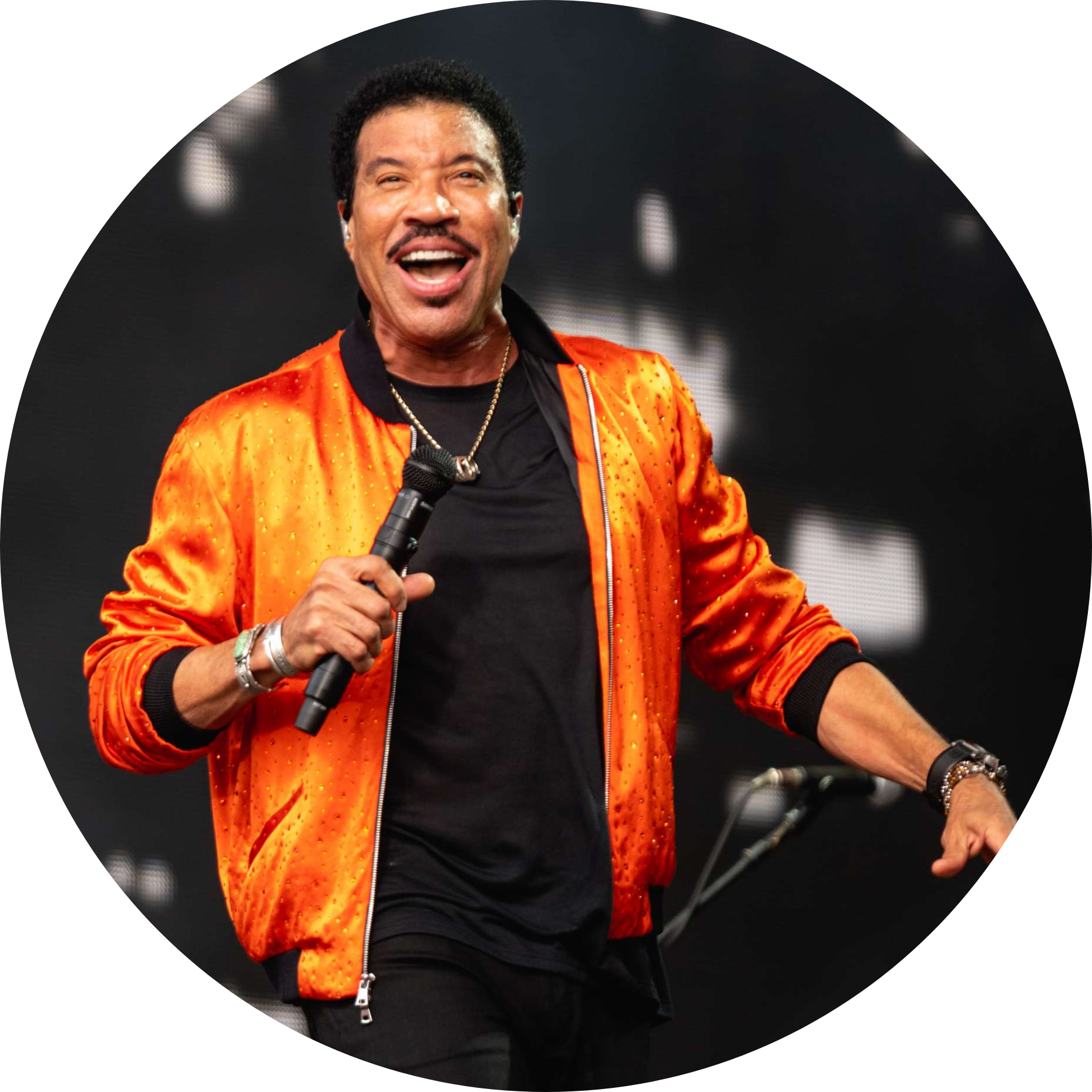 Acrisure Amphitheater grand opening performance scene