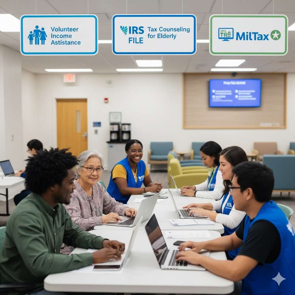 National Taxpayer Advocate logo design for tax assistance resources.