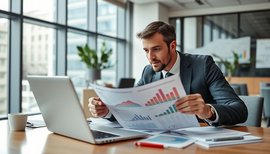 Tax Provisions for Investors: Professional analyzing financial charts.