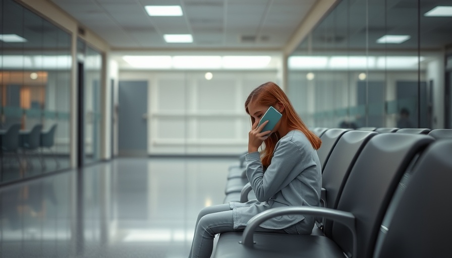 Young girl in a visiting area, reflecting isolation. Right to hug lawsuits Michigan context.